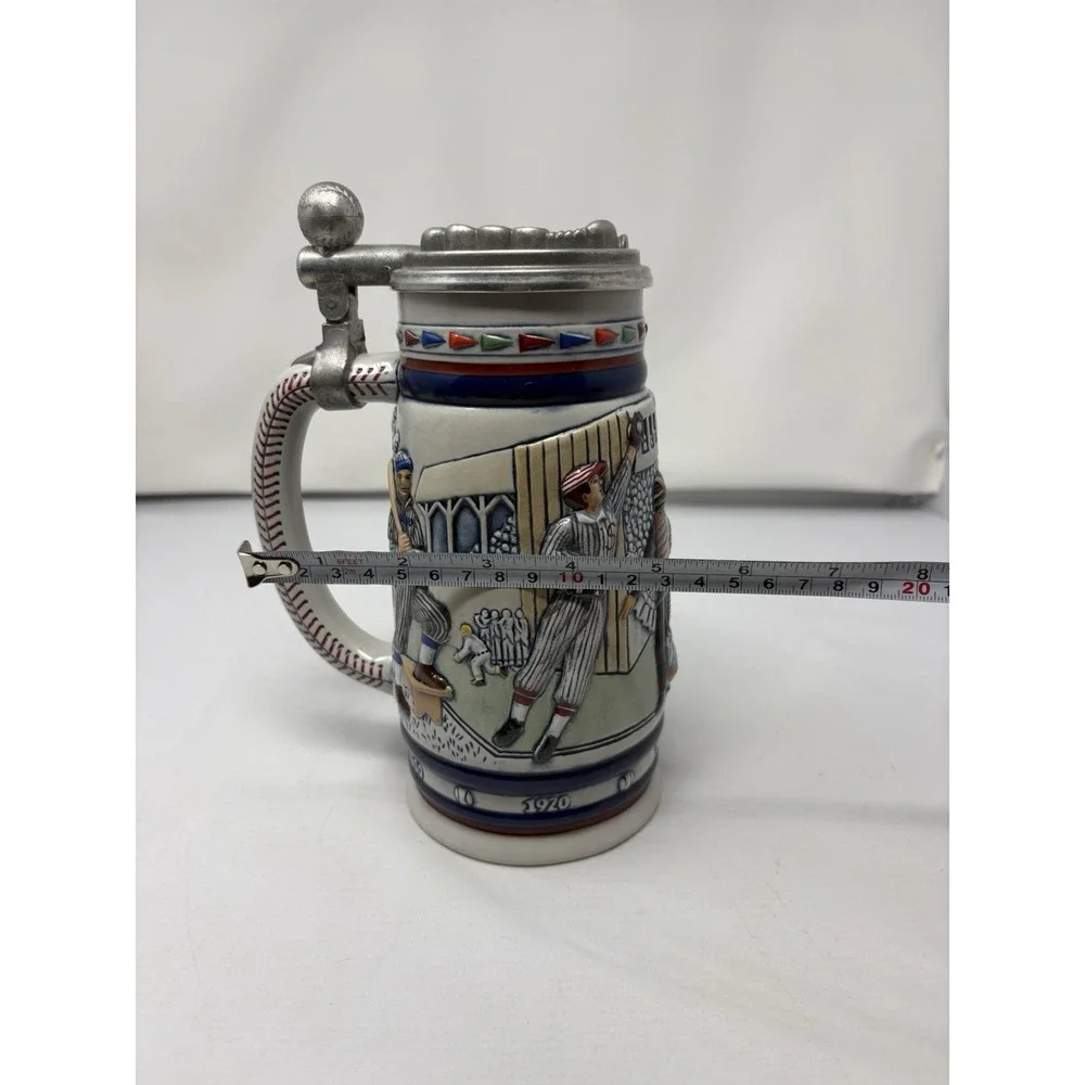 Avon Great American Baseball Beer Stein Collection Handcrafted in Brazil, 1984